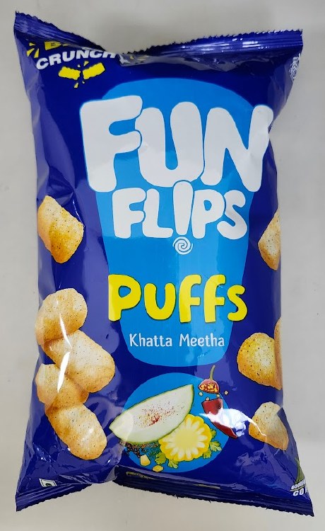 B.C.Khatta Meetha Puffs 60gr.