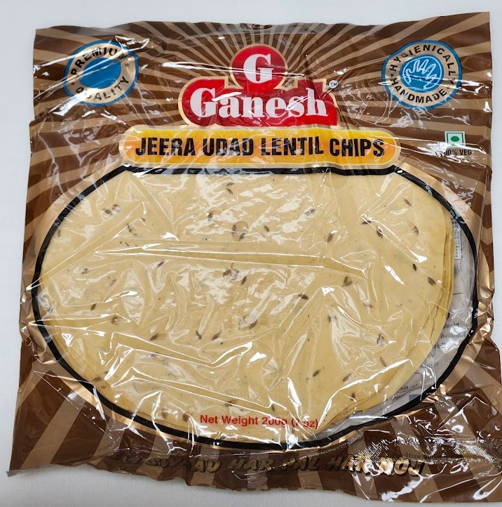 Ganesh Jeera Udad Papad 200g