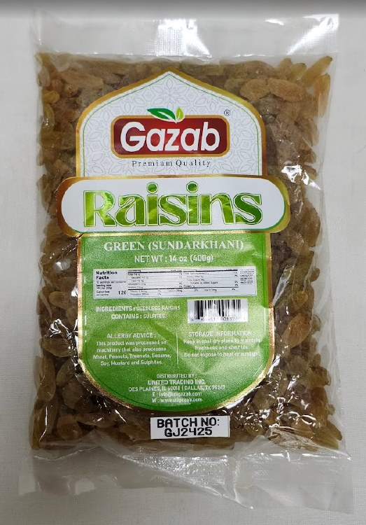 Gazab Golden Raisins 400 G