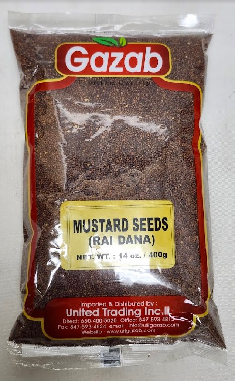 Gazab Mustard Seeds (Rai Dana) 14 Oz