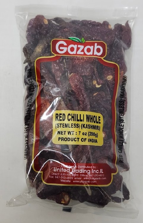 Puja Chilli Whole Kashmiri 7 O