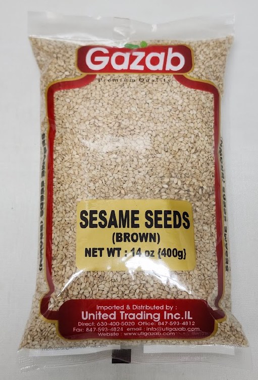 Gazab Brown Sesam.Seed 400gr.