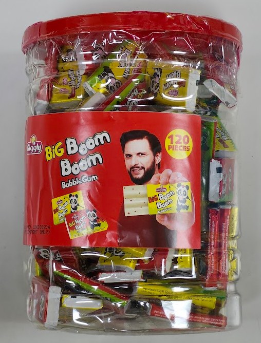Giggly Big Bb Bubble Gum 120pc