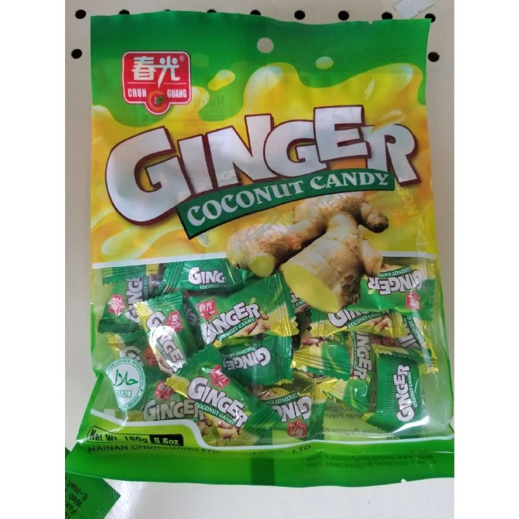 Ginger & Coconut Candy 8 OZ