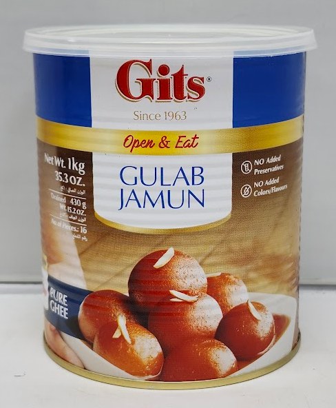 Gits Gulab Jamun Can 1kg