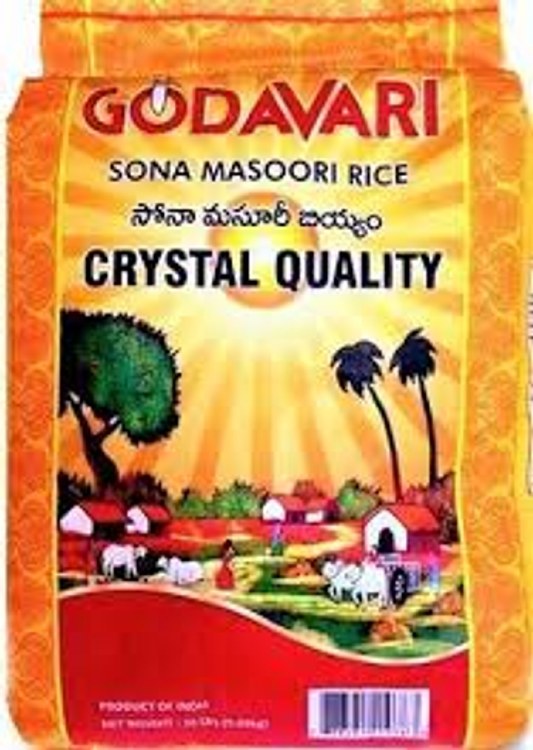 Godavari SonaMasoori Rice 20 Lbs
