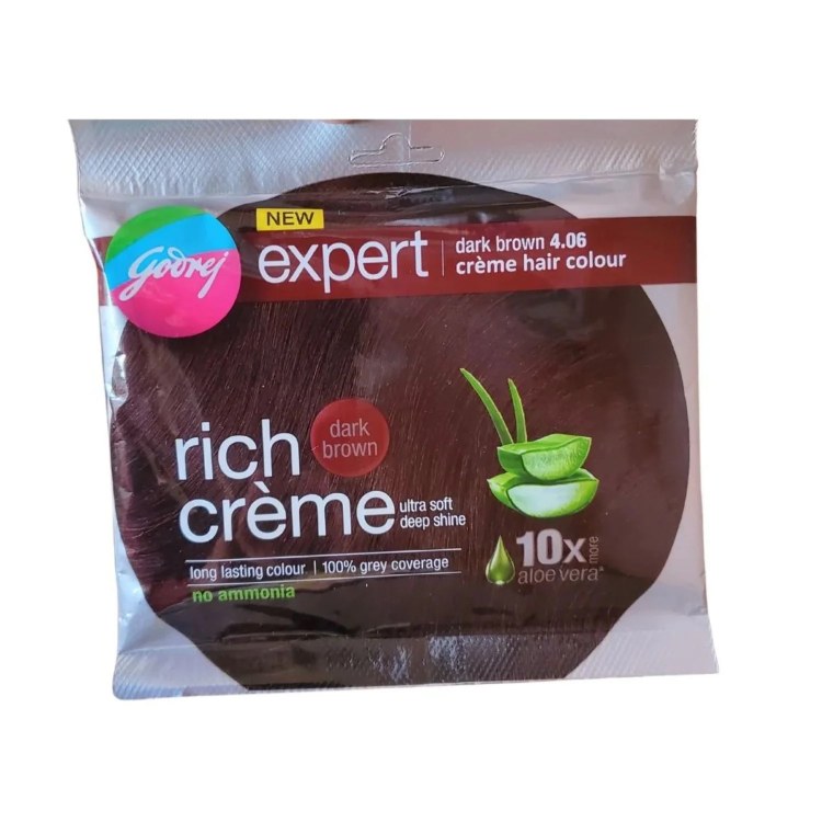 Godrej New Expert Rich Creme Natural Brown 20 ML + 20 G