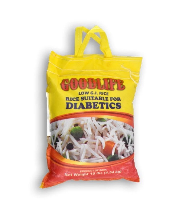 GoodLife Low GI Rice Suitable For Diabetics 10 LBS