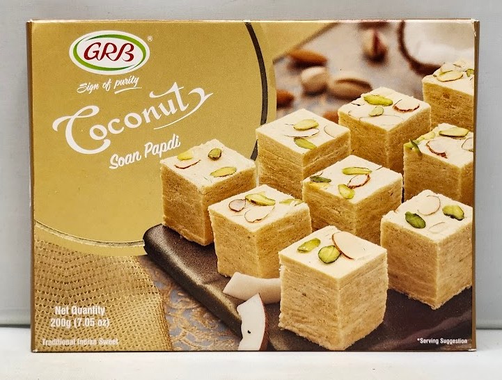 Gajab Sonpapdi Coconut 200g