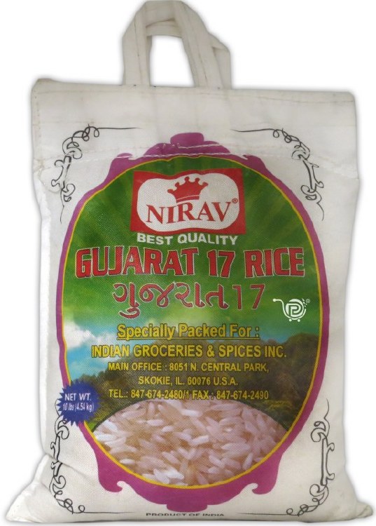 Nirav Gujarat 17 Rice 10 Lbs