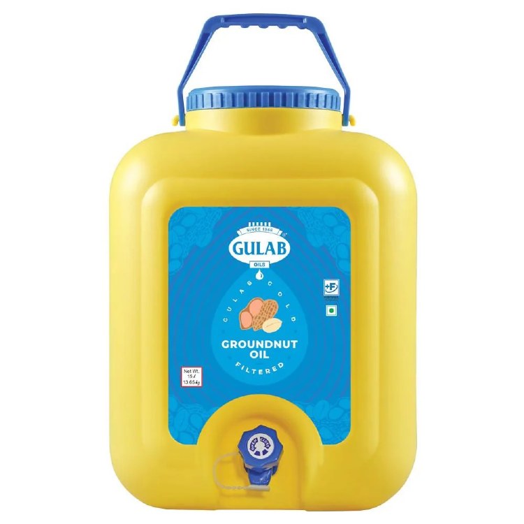 Gulab Filtered Ground Nut Oil 15 Ltr