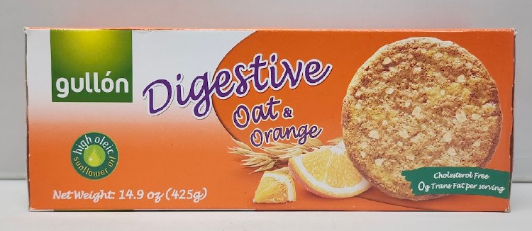 Gullon Diges Oat&orange 425g