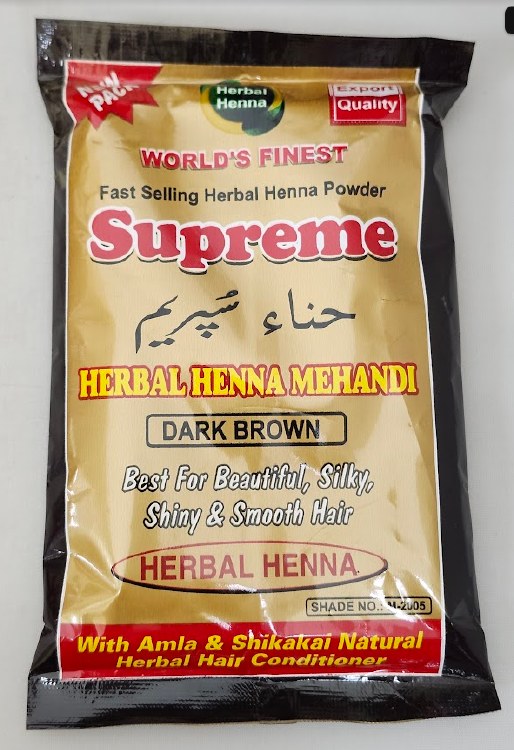 Sup Dark Brown Her Hen 150g