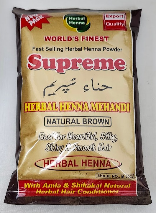 Supreme Henna Natural Brown 150g