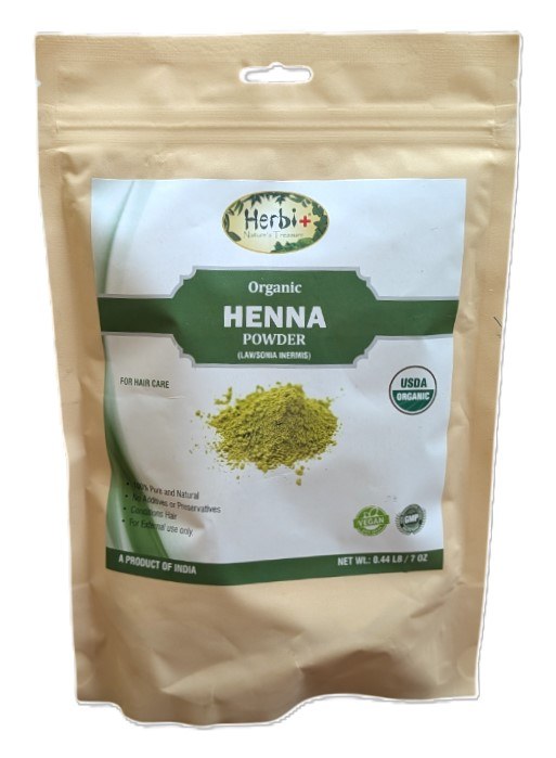 Herbi+ Organic Henna Powder 7 oz