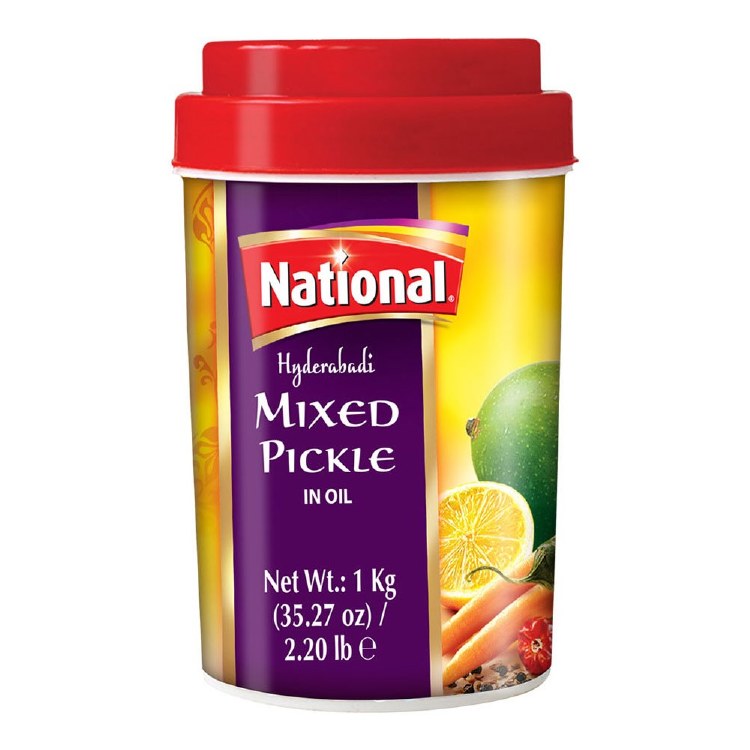 National Hyderabadi Mix Pickle In Oil 1 KG