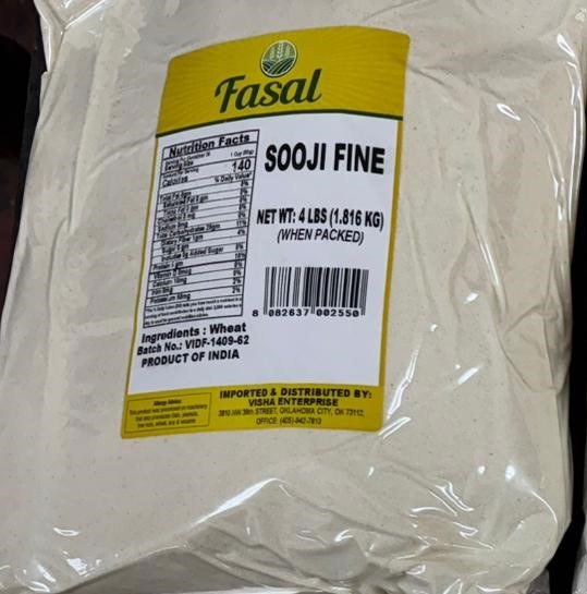 Fasal Sooji Fine 4 Lbs