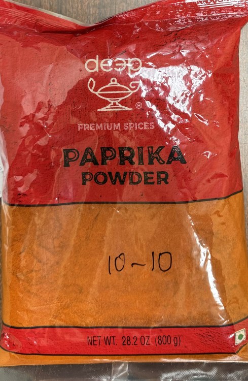 Deep Paprika Powder 800g