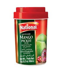 National Hot Punjabi Mango Pickle In Oil 1 KG