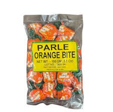 Parle Orange Bite Candy 100 G