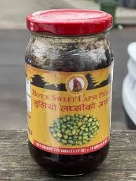 Rato Bhale Hot & Sweet Lapsi Pickle 375 G