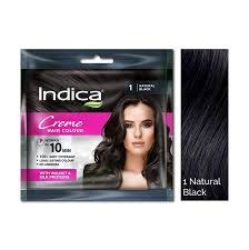 Indica Creme Hair Color Natural Black 20 ML
