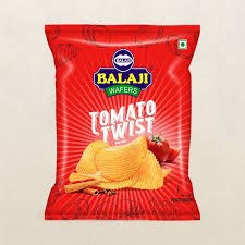Balaji Wafers Crunchem Tomato Twist 135 G