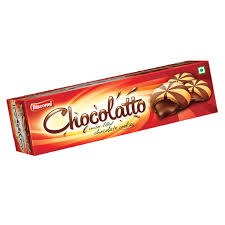 Bisconni Chocolatte Center-Filled Chocolate Cookies 94 G