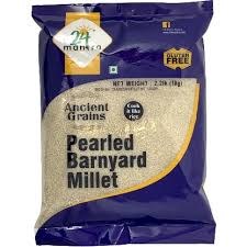 24 Mantra Organic Pearled Barnyard Millet 1 Kg