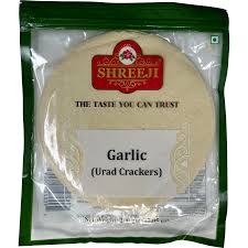 Shreeji Garlic Urad Crackers 200 G