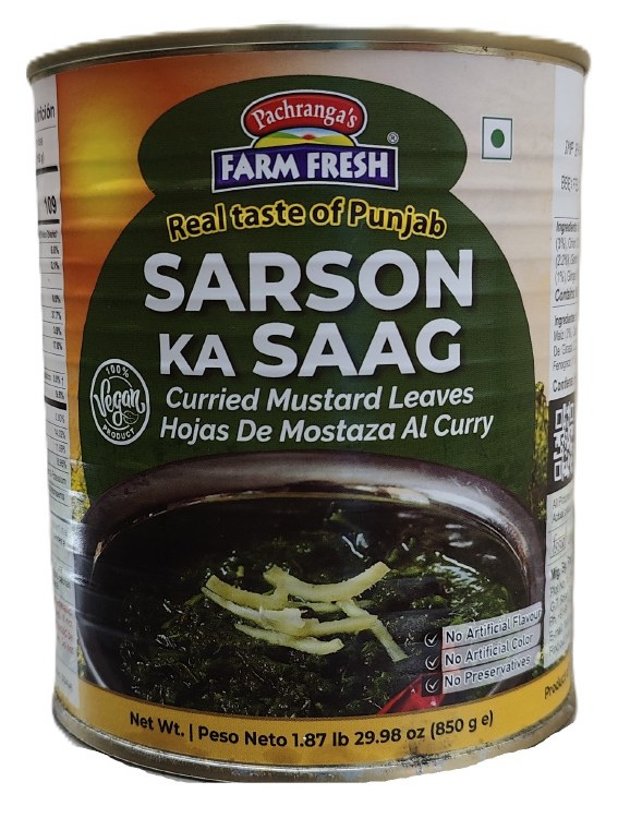 Pachranga Farm Fresh Sarson Ka Saag 850 G