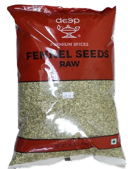Deep Fennel Seeds Raw 1.8 Kg