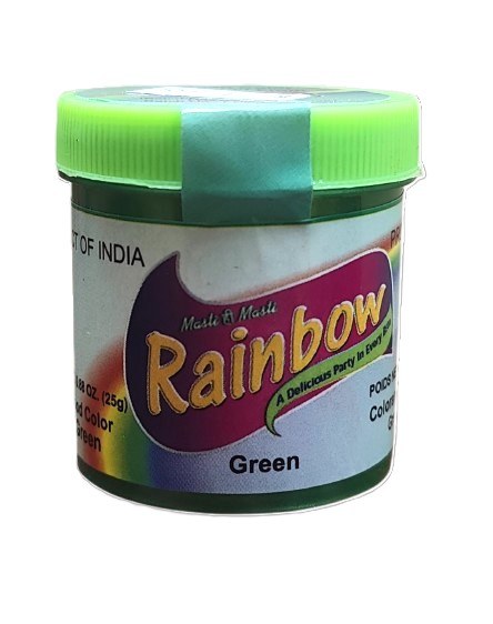 Rainbow Green Food Color 25g