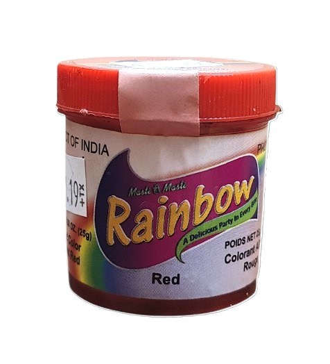 Rainbow Red Food Color 25g