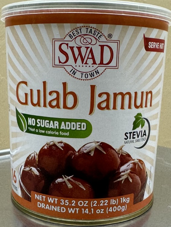 Swad Gulab Jamun (No Sugar Added) 1 Kg