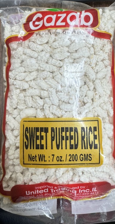 Gazab Sweet Puffed Rice 7 Oz