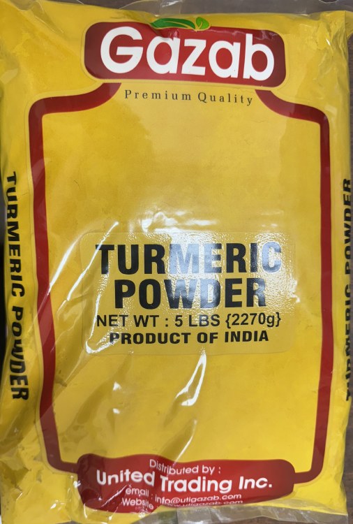 Gazab Turmeric Powder 5 Lbs