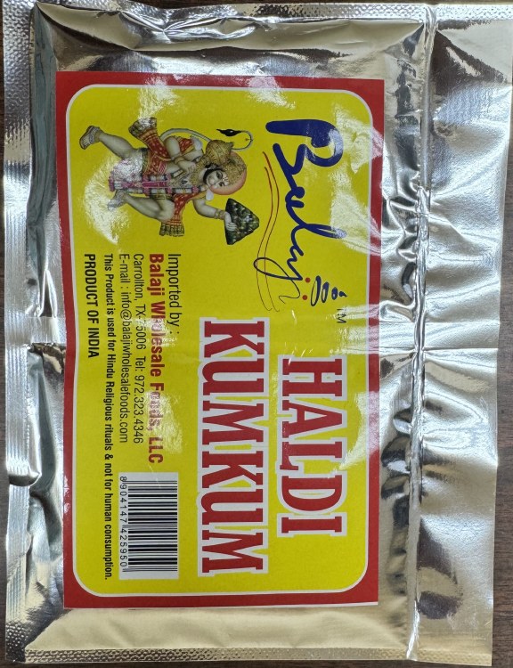 Balaji Haldi-Kumkum