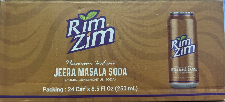 Rim Zim Jeera Masala Soda 24 X 250 ML