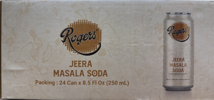 Rogers Jeera Masala Soda 24 X 250 ML