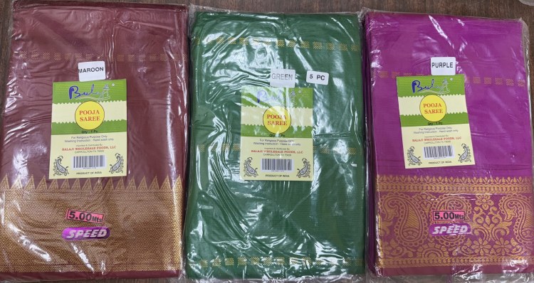 Balaji Pooja Saree 5 Meter