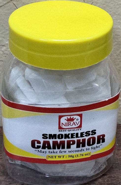 NIRAV Smokeless Camphor 50 G