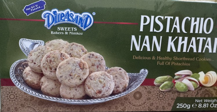 Dilpasand Pistachio NanKhatai 250 G