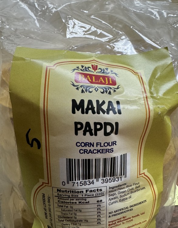 Balaji Makai Papdi 500 G