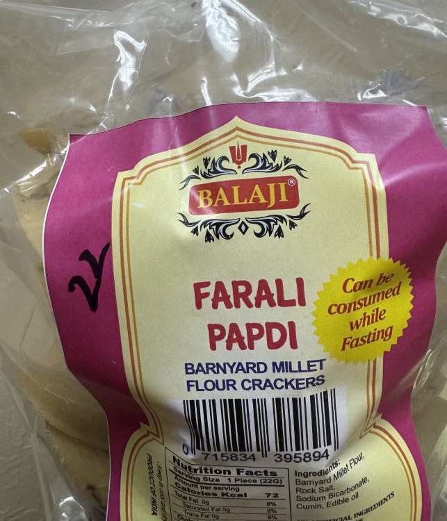 Balaji Farali Papdi 500 G