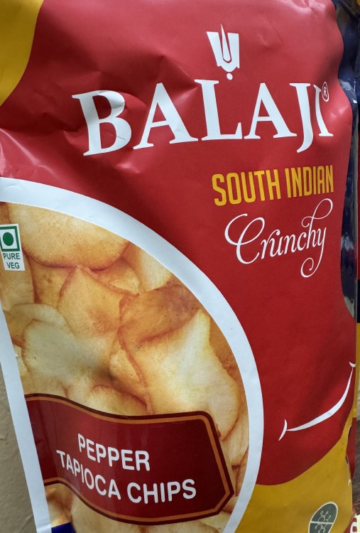 Balaji Pepper Tapioca Chips 170 G