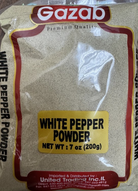Gazab White Pepper Powder 200 G