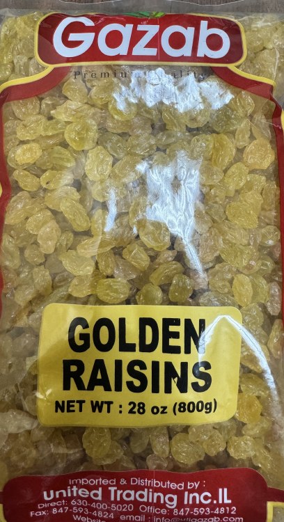 Gazab Golden Raisins 800 G