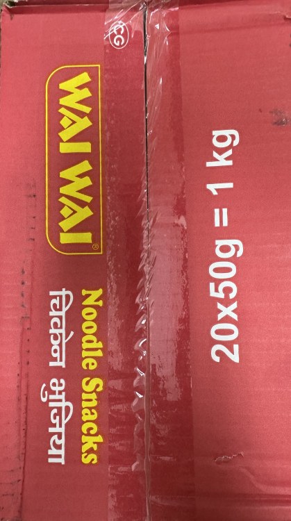 Wai Wai Chicken Flavoured Bhujia 20 X 50 G = 1 KG