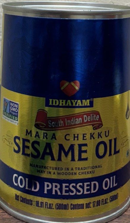 Idhayam Sesame Oil Cold Pressed Oil 500 ML